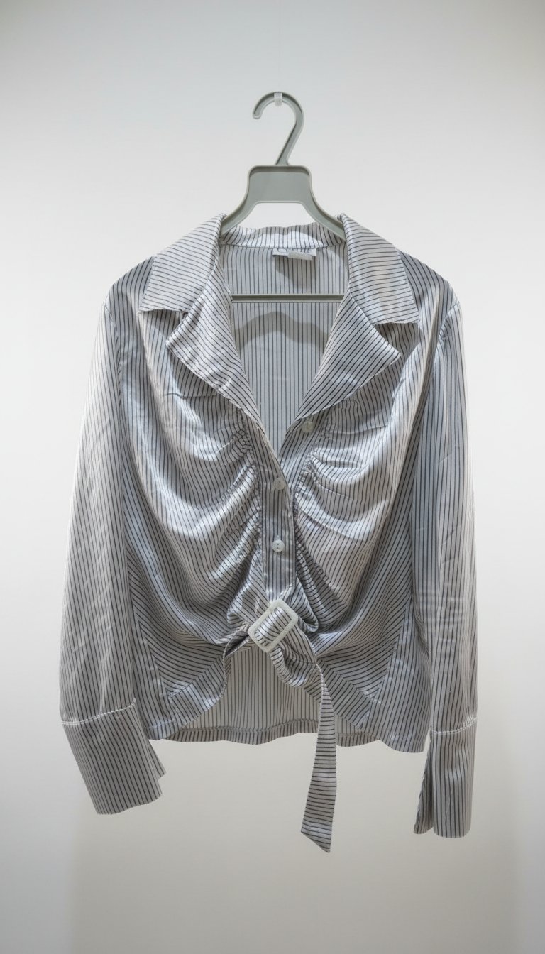 Chemise satinée