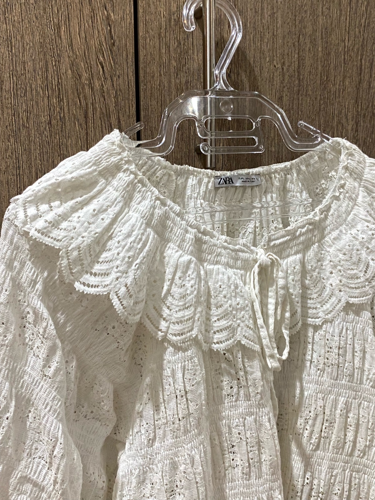 Chemise en dentelle ZARA