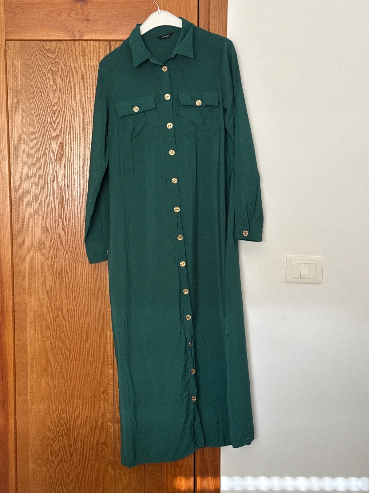Robe verte tres belle 