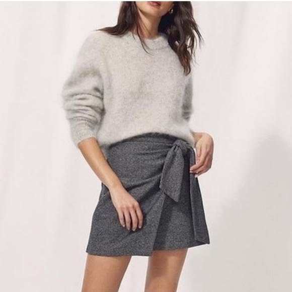 Jupe gris