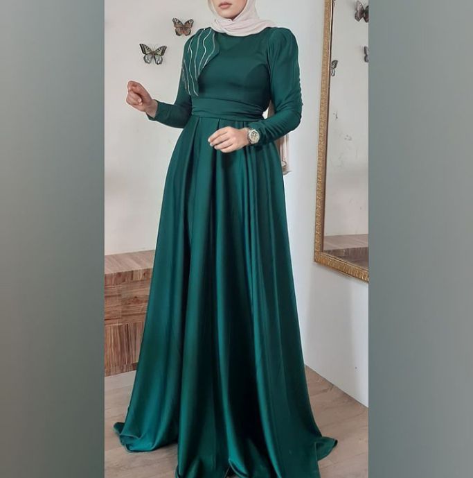 robe soiré satiné