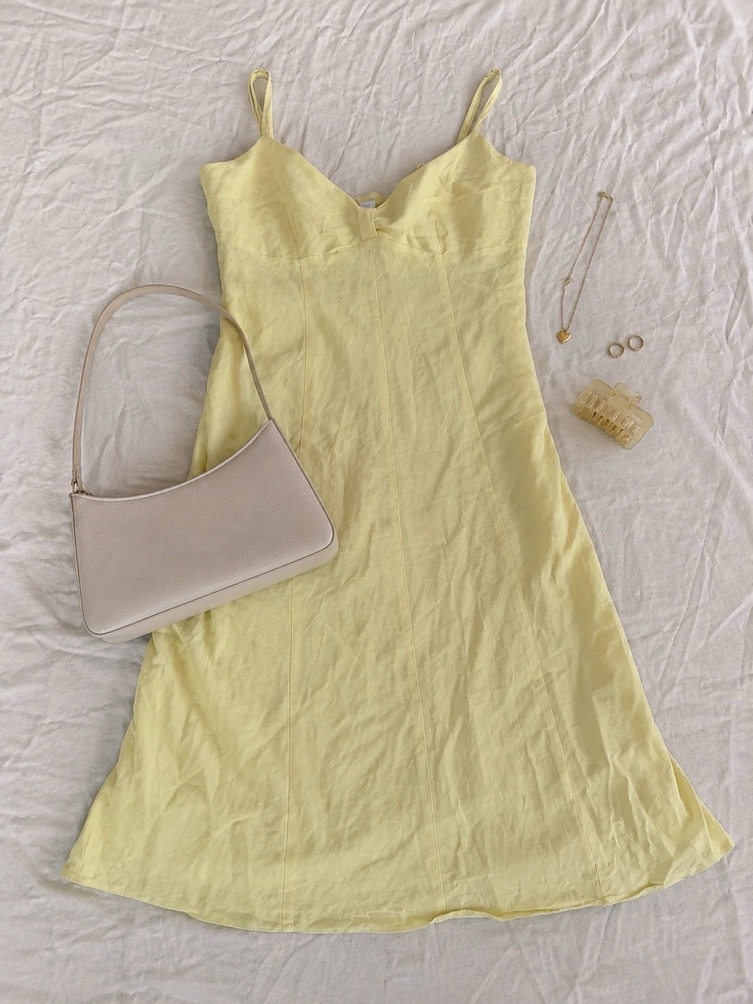 Robe jaune 