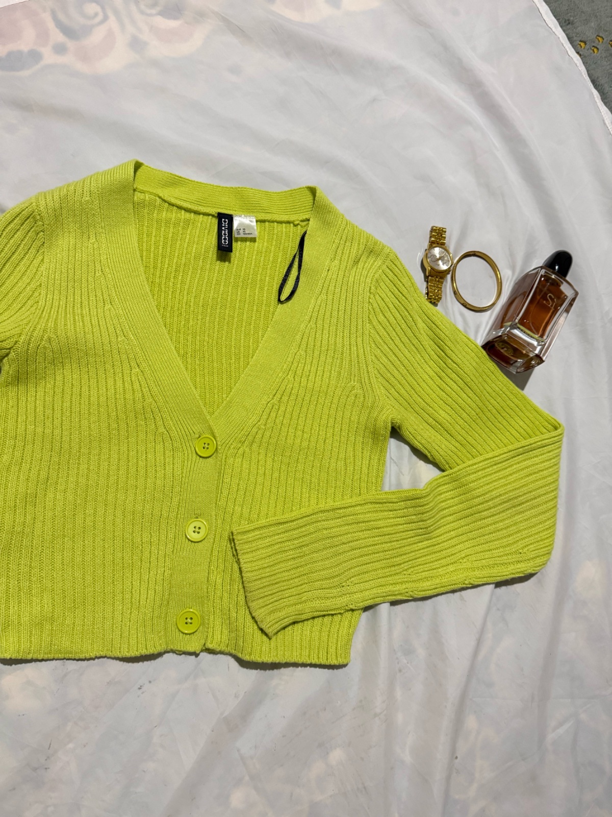 Pull vert fluo 