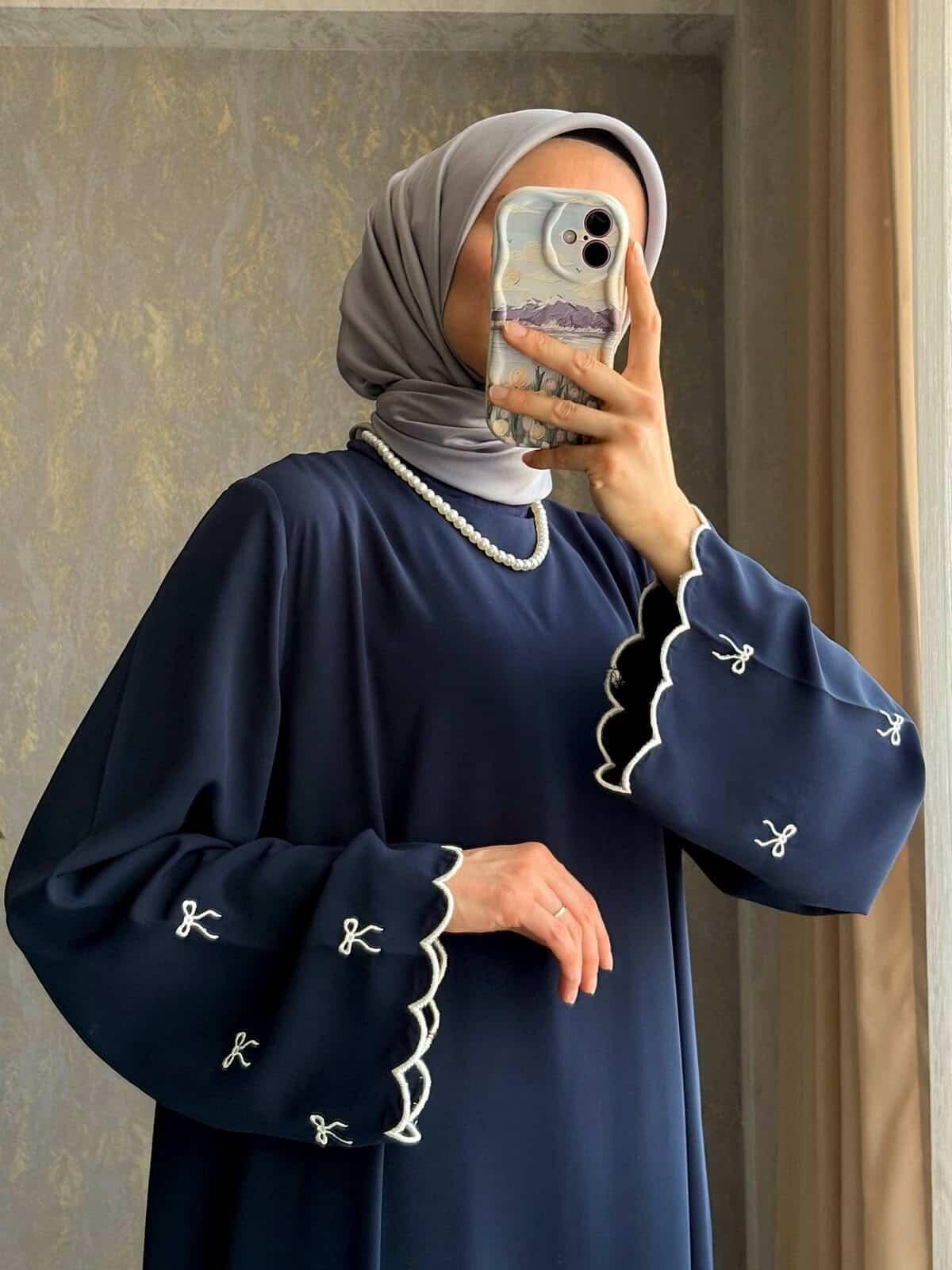 Robe djean avec broderie