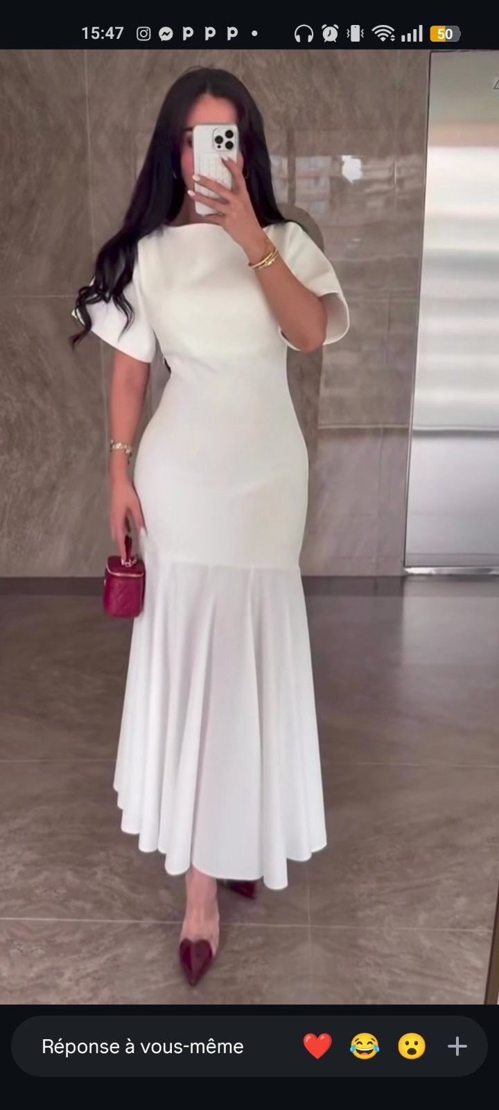 Robe blanche 