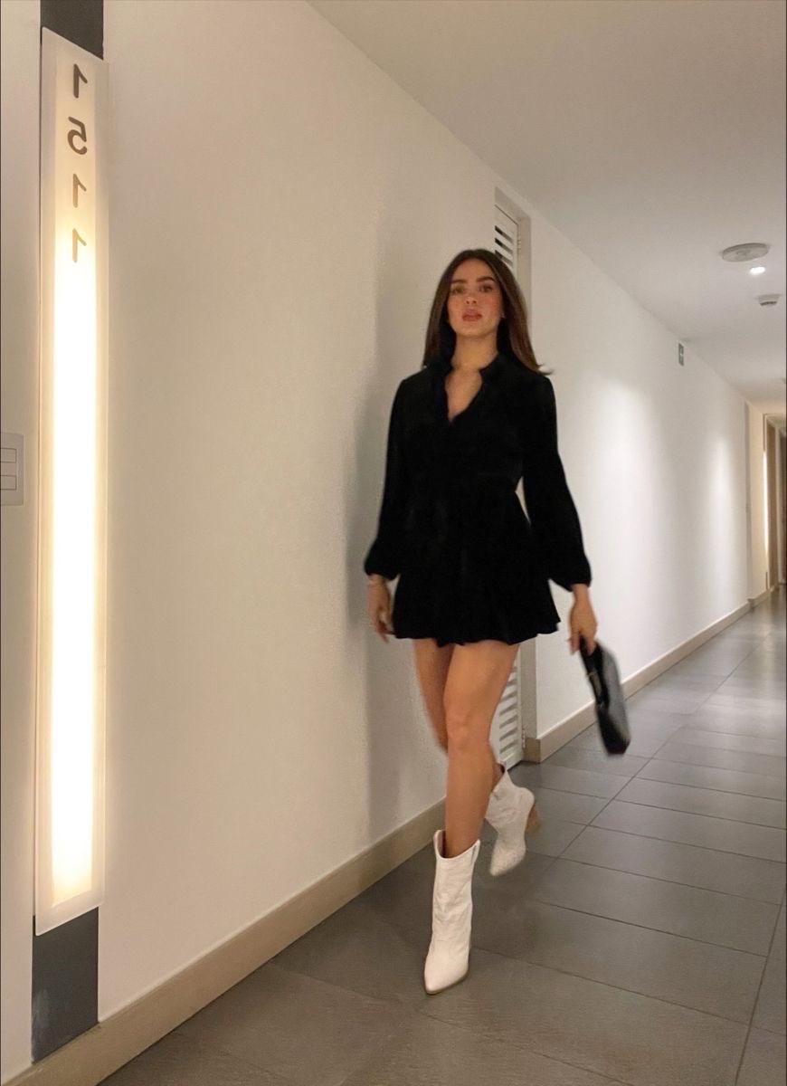 Robe noir shein
