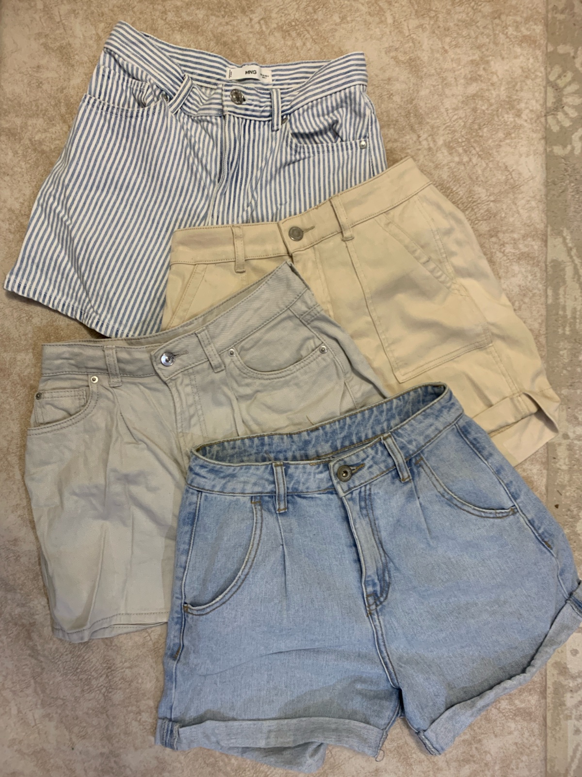 Lot de 4 shorts