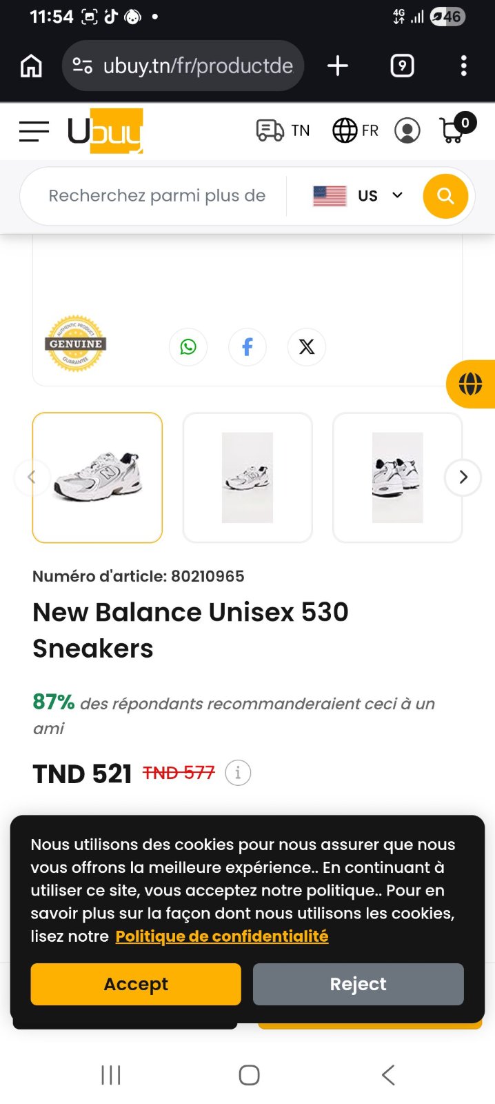 New balance 530