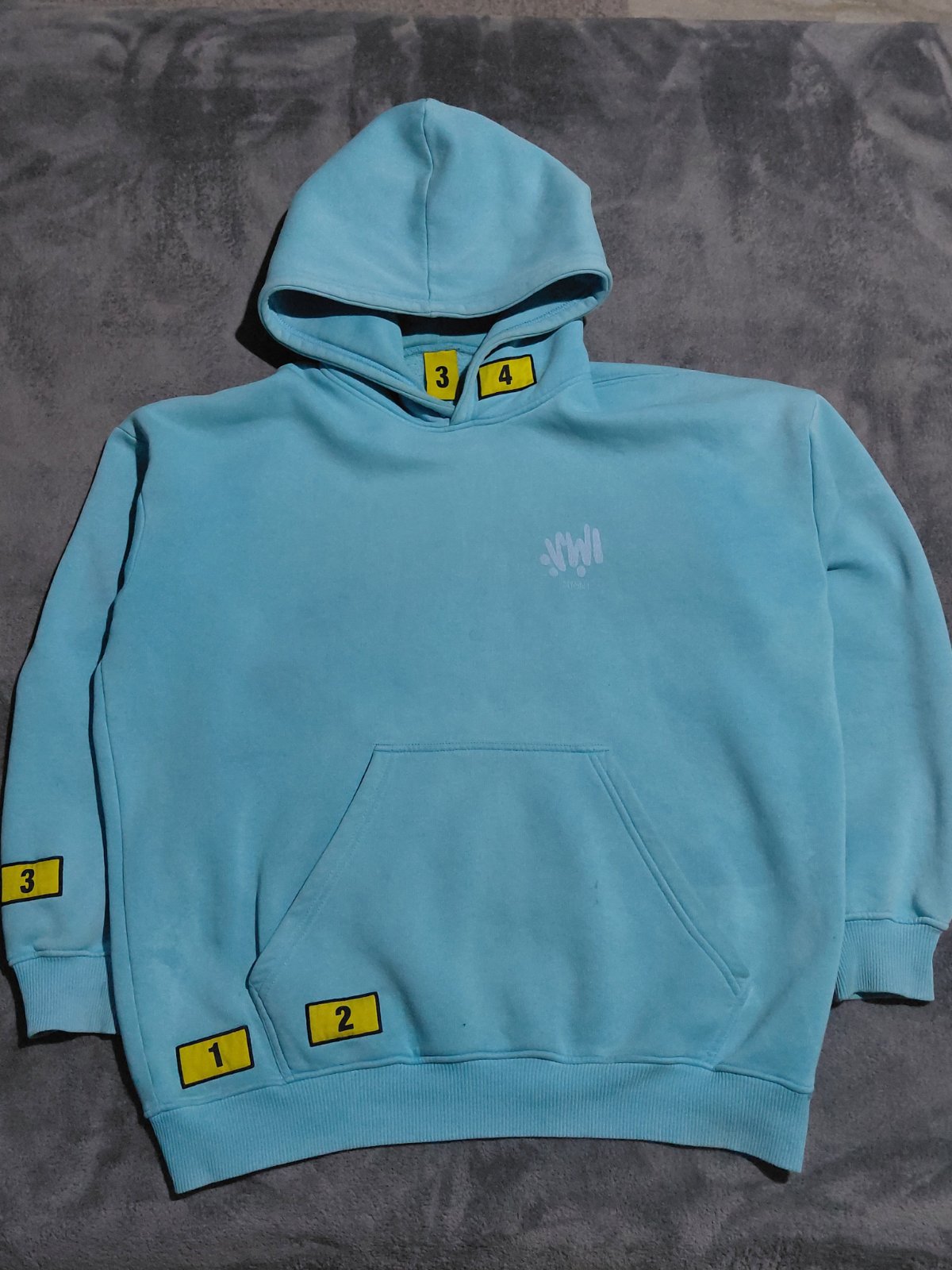 Capuche bleu 