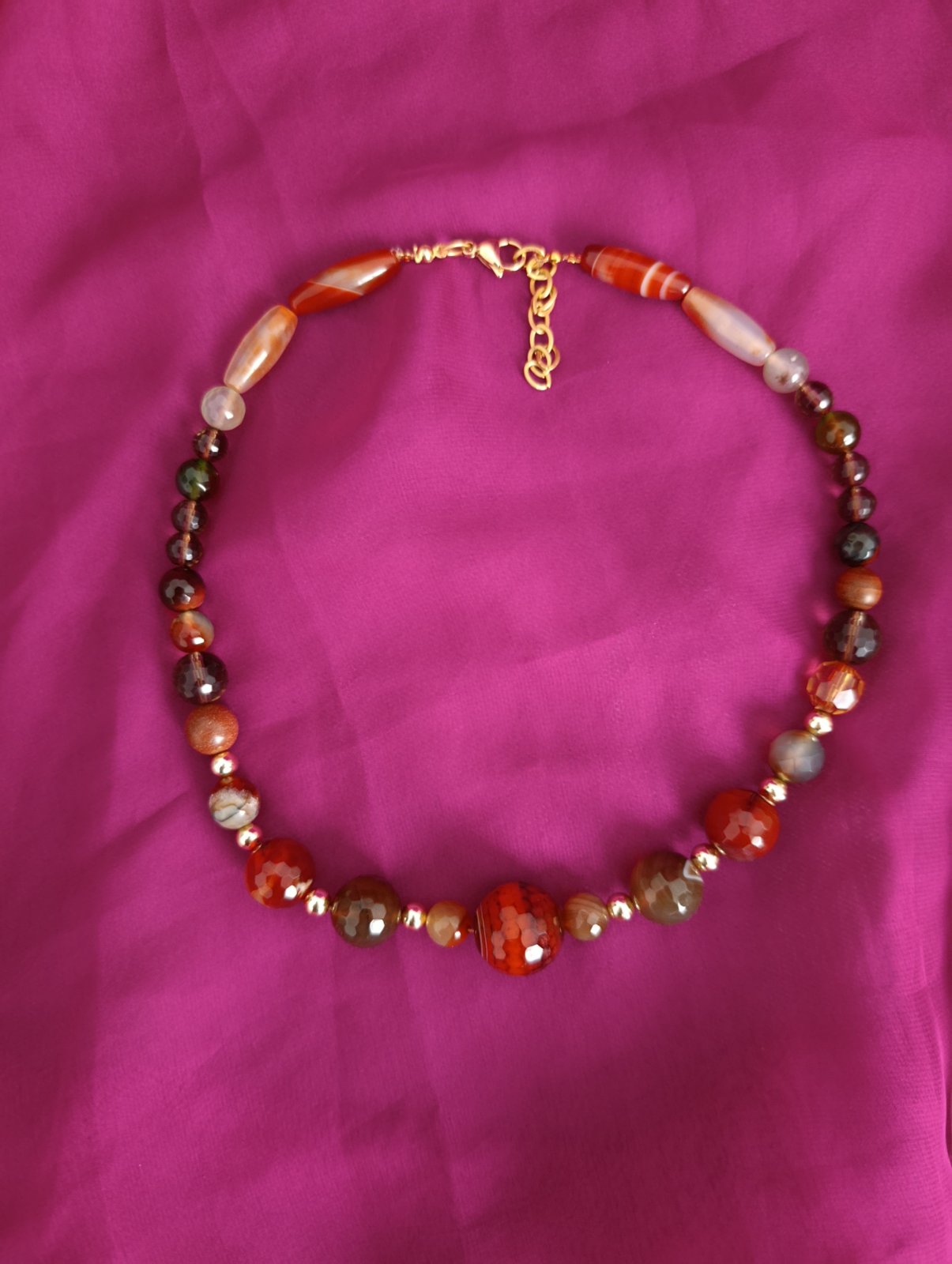 Collier agate