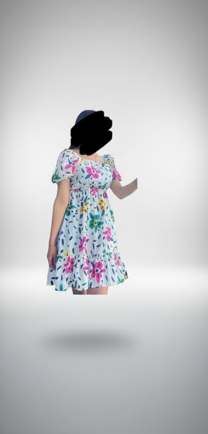 Robe fleurie