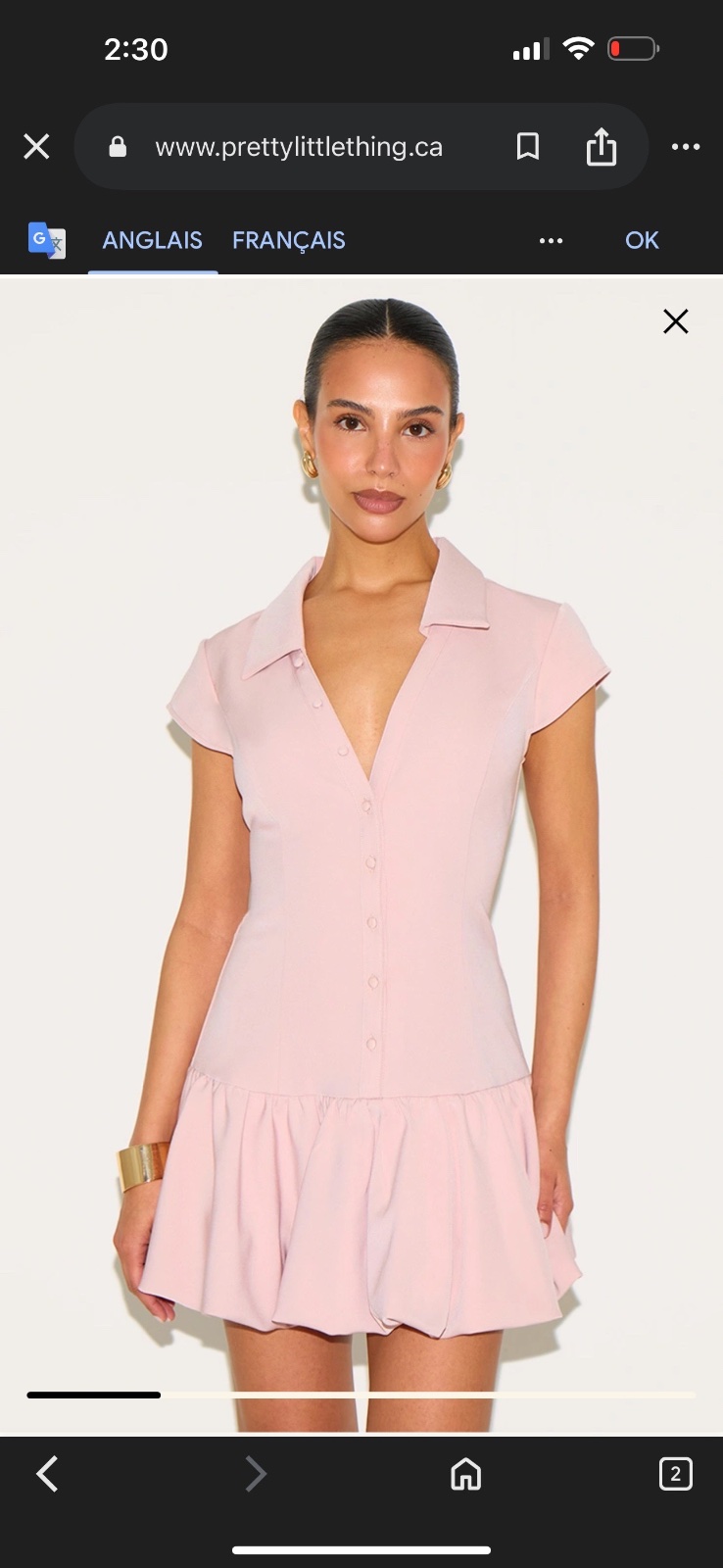 Robe pink 