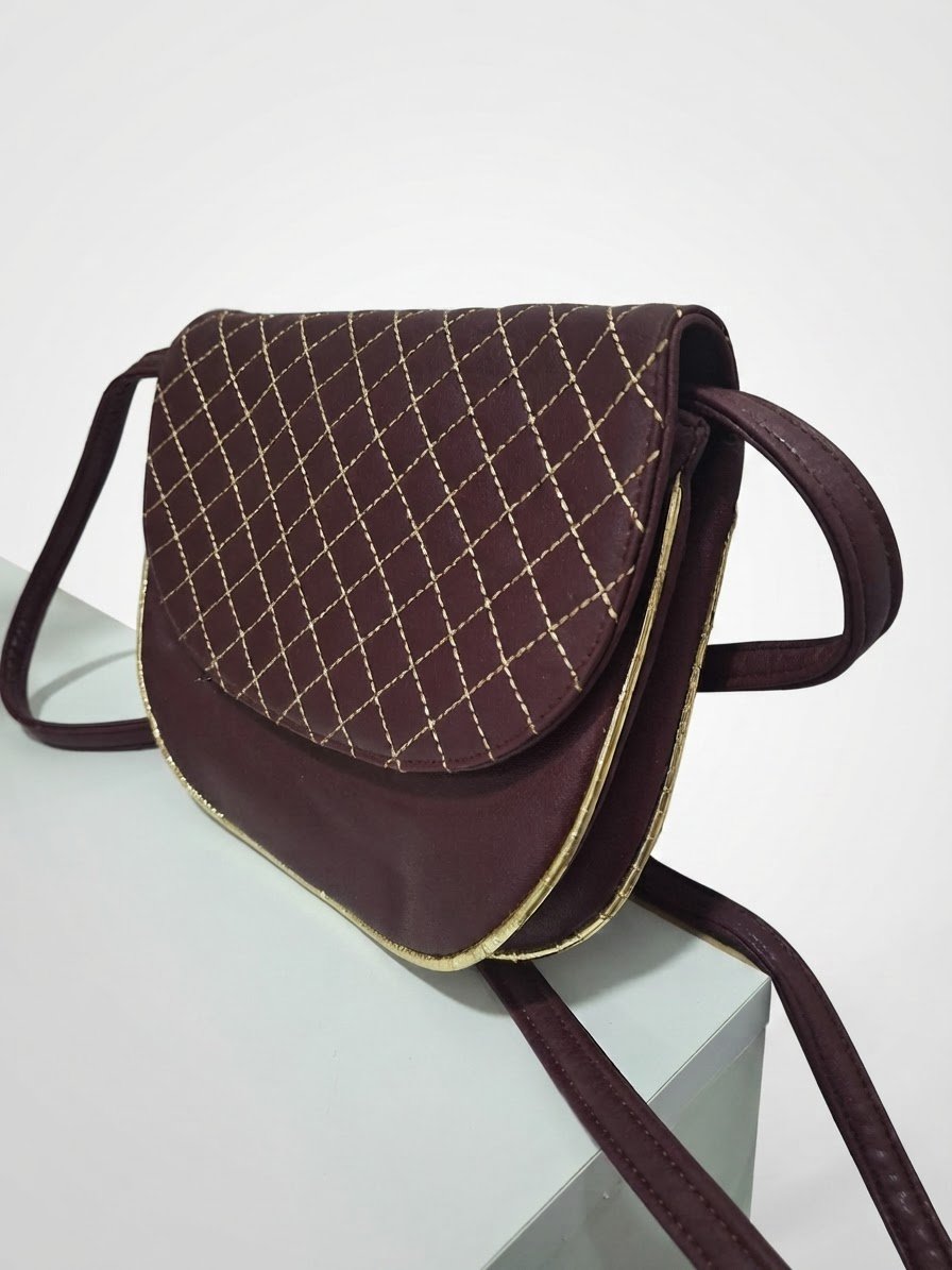 Jolie bandoulière en burgandy