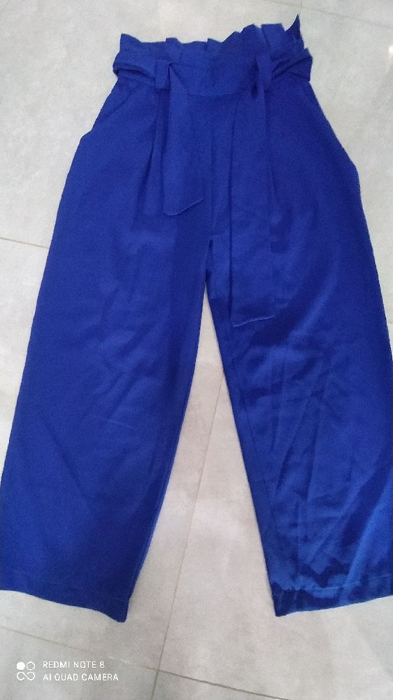 pantalon taille haute 
