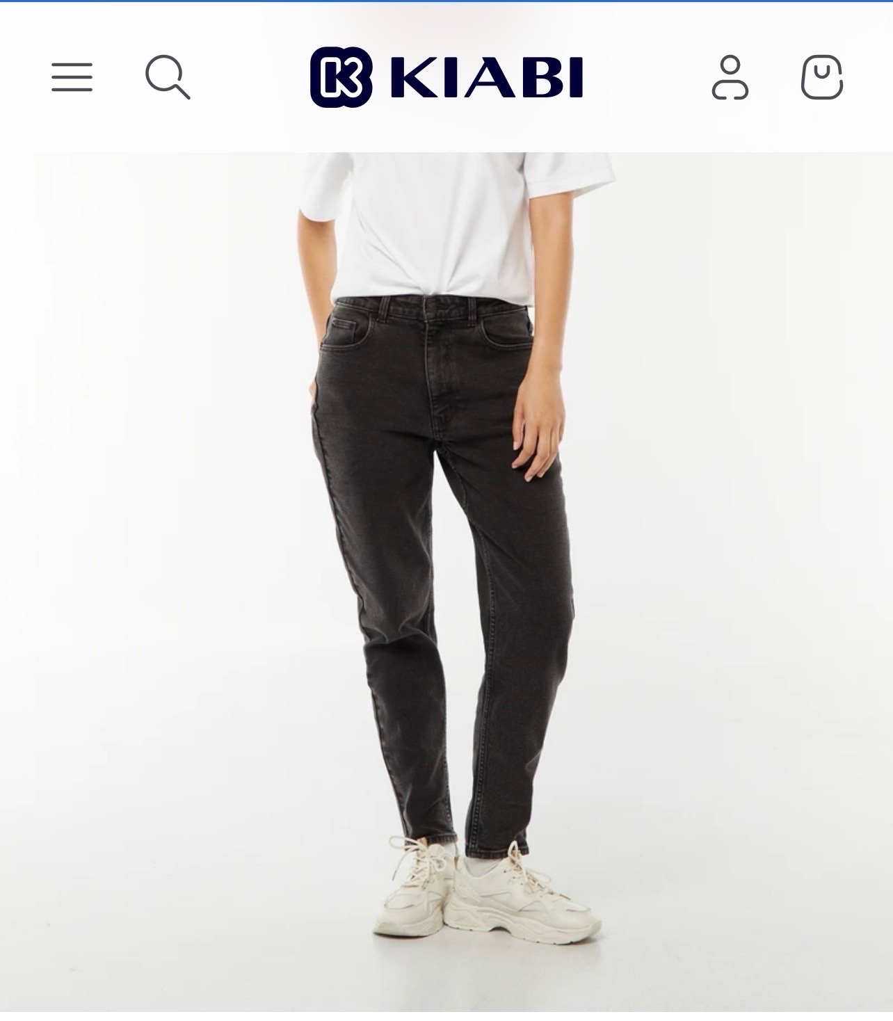 Pantalon Jean MOM Kiabi