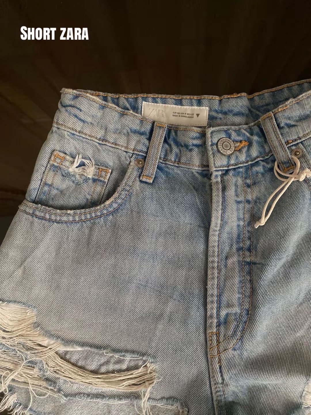 Short zara neuf