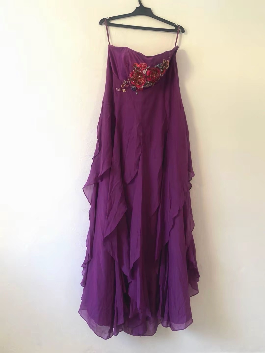 Robe soirée marque de luxe monsoon 100% soie/silk