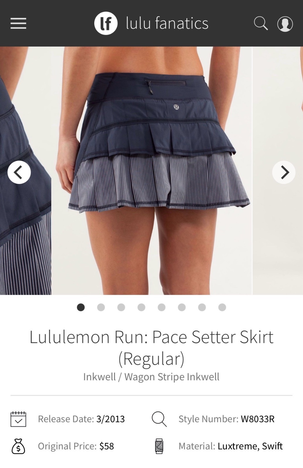 Jupe short 
