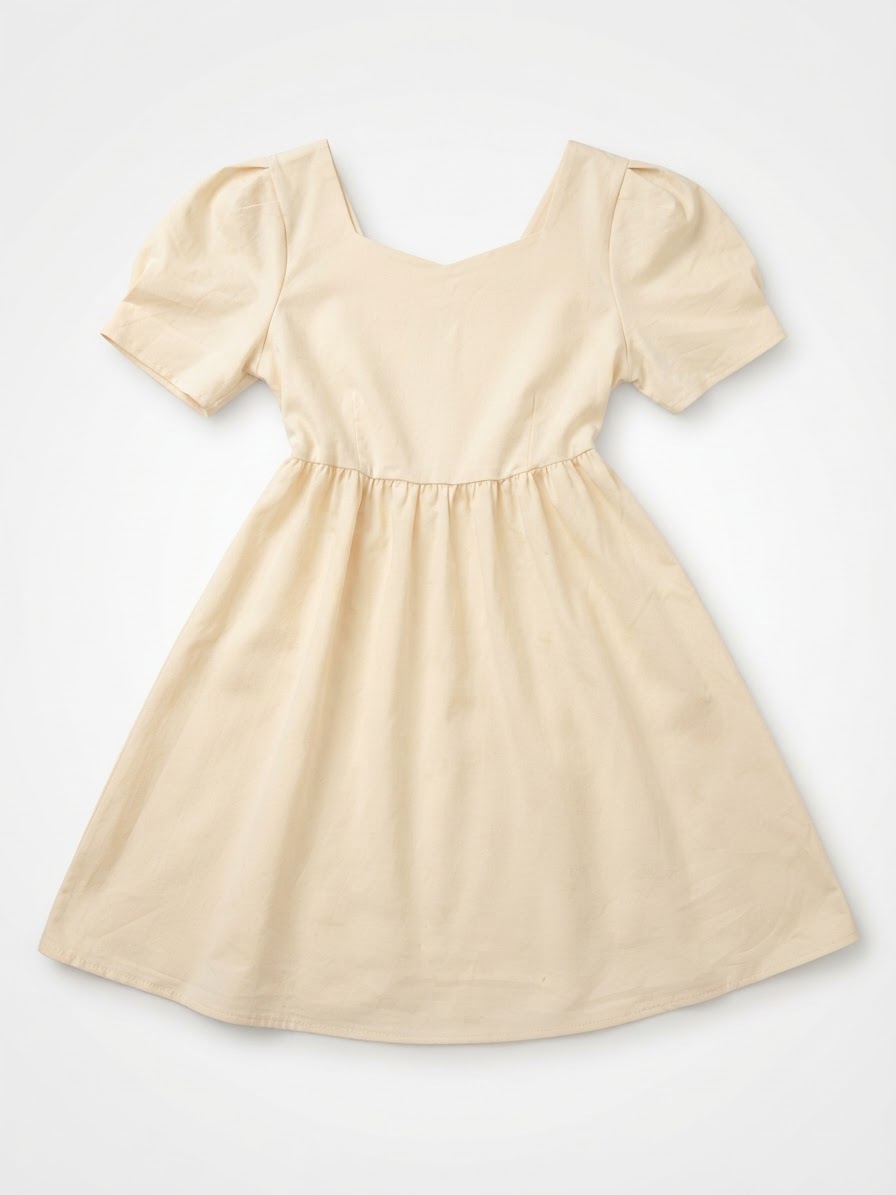 ✨Mini robe classe  en butter yellow✨