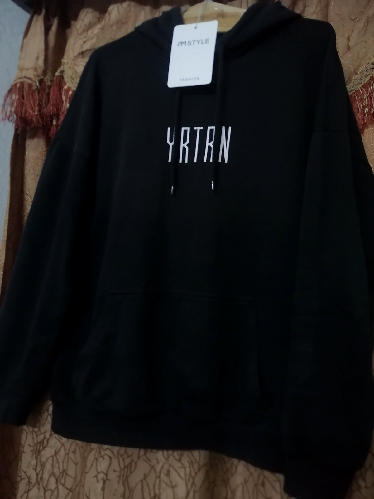 Capuche super frip noir cotton neuf