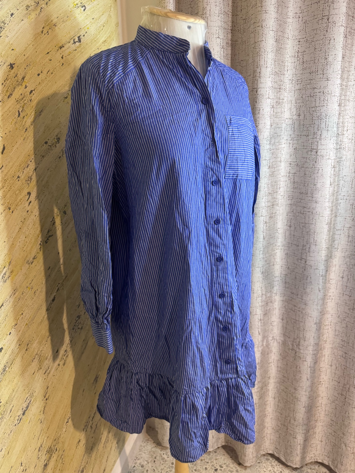 Robe cols chinois 