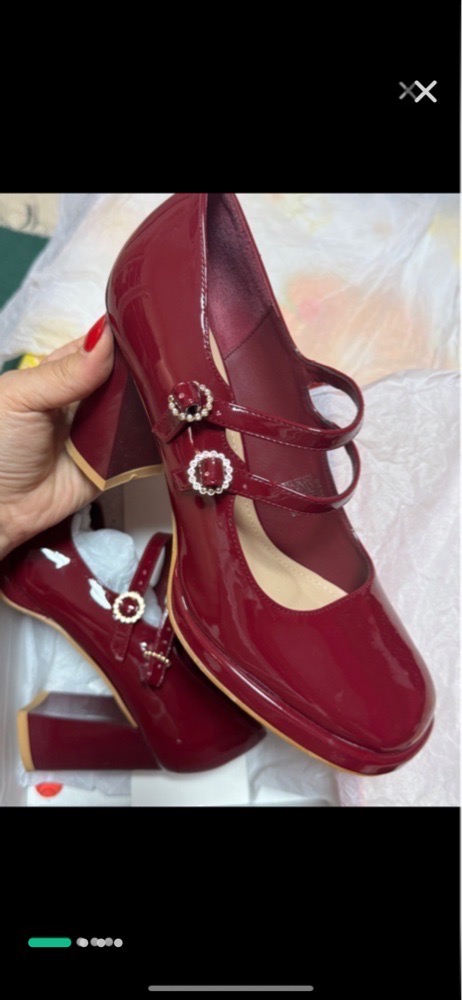 De très beaux escarpins burgundy ❤️ 