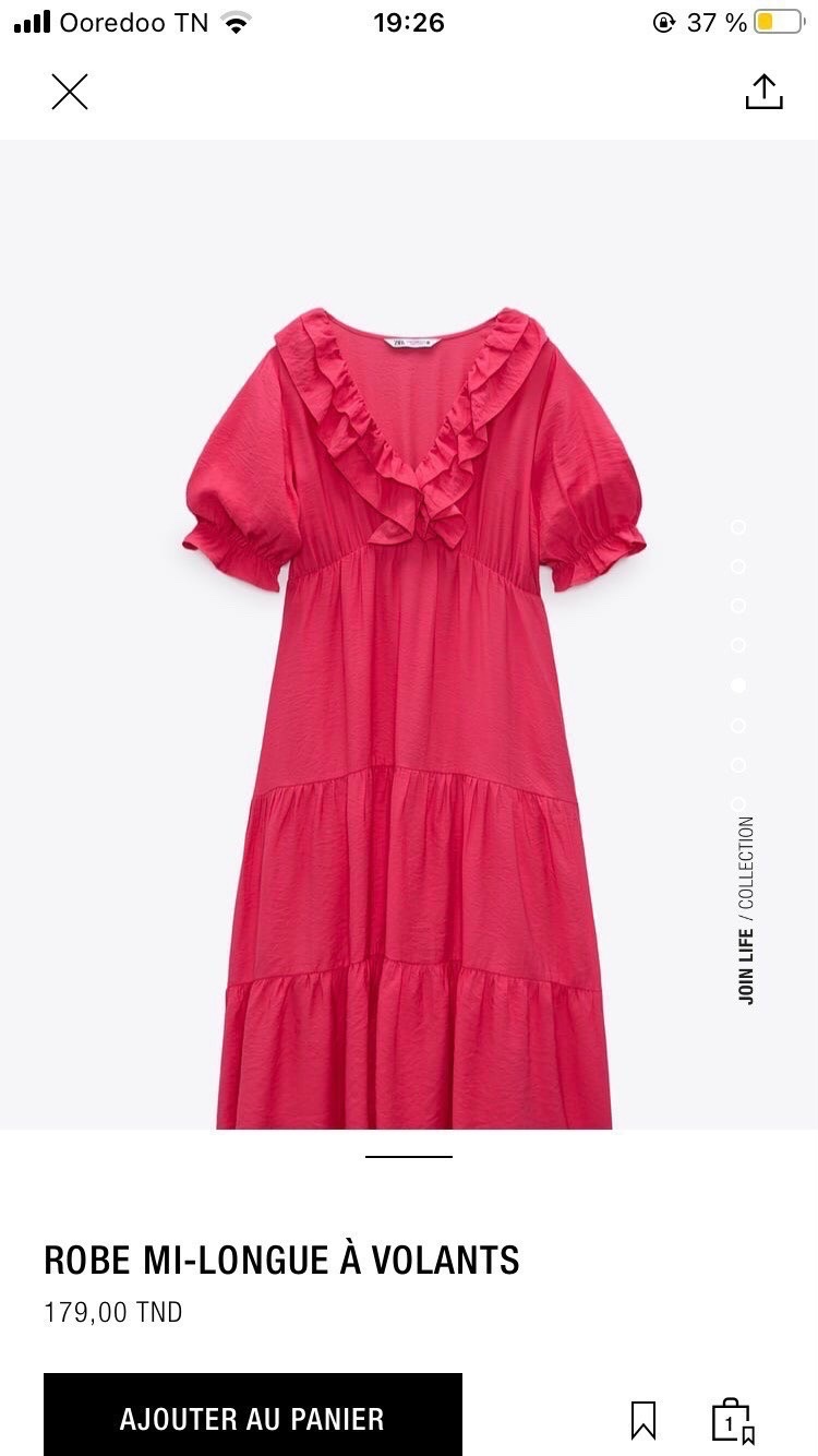 Robe zara 