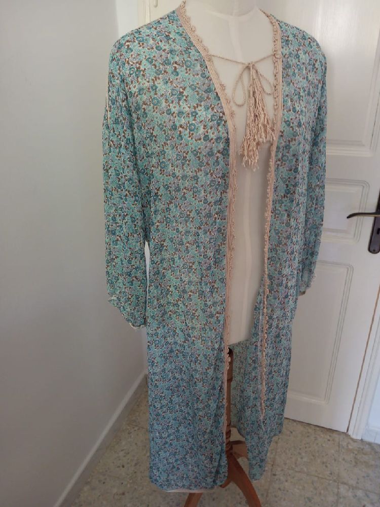 Kimono avec touche maghrébine 