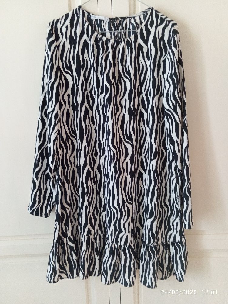Robe lefties zebre