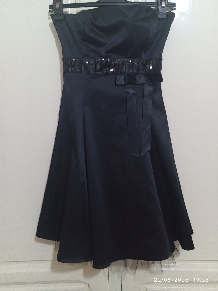 Petite robe bustier noir