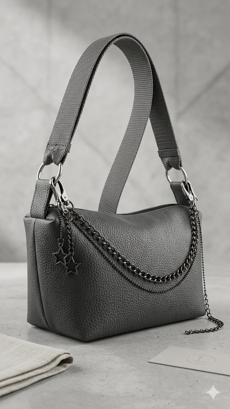 Sac a main semi cuire 