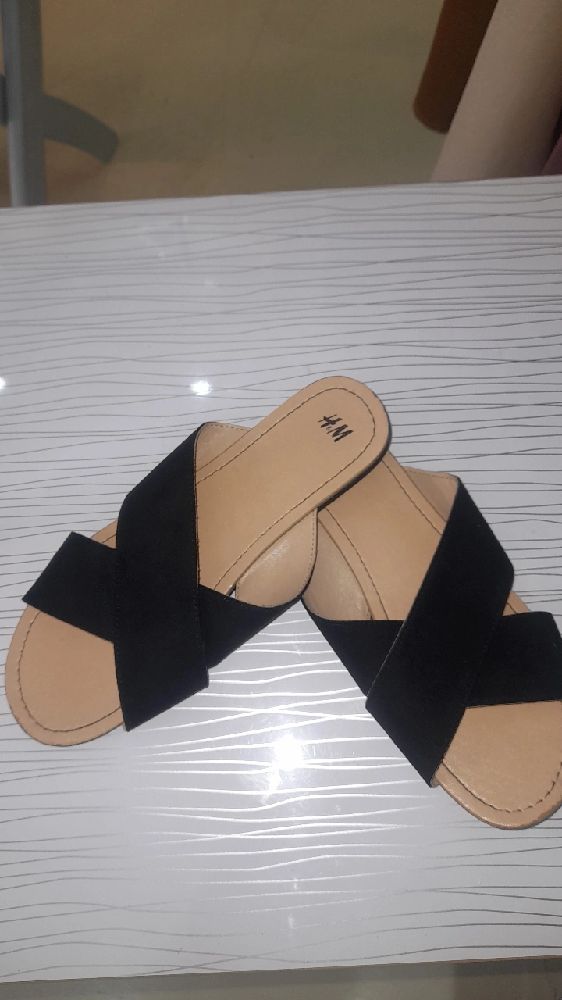 Mules noir importées 