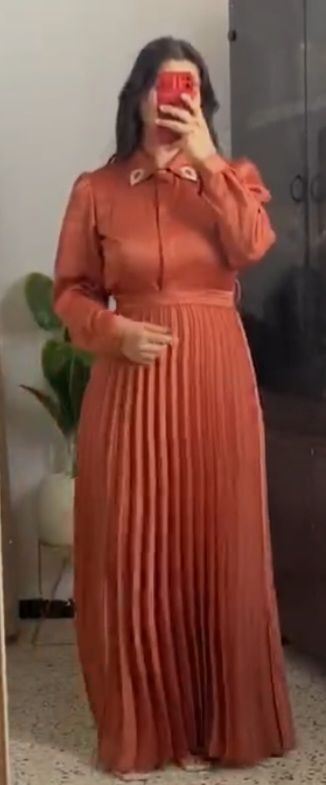 Robe satin 