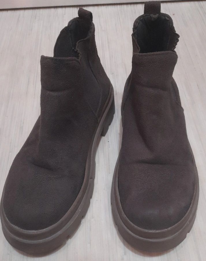 Bottines marron