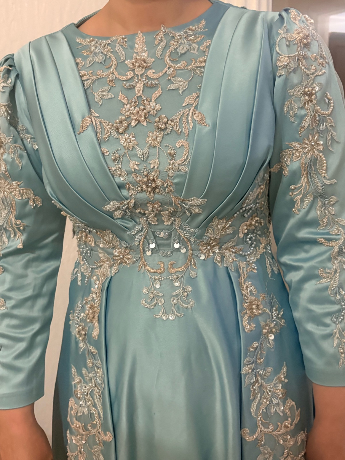 Robe soire presque neuf T:42
