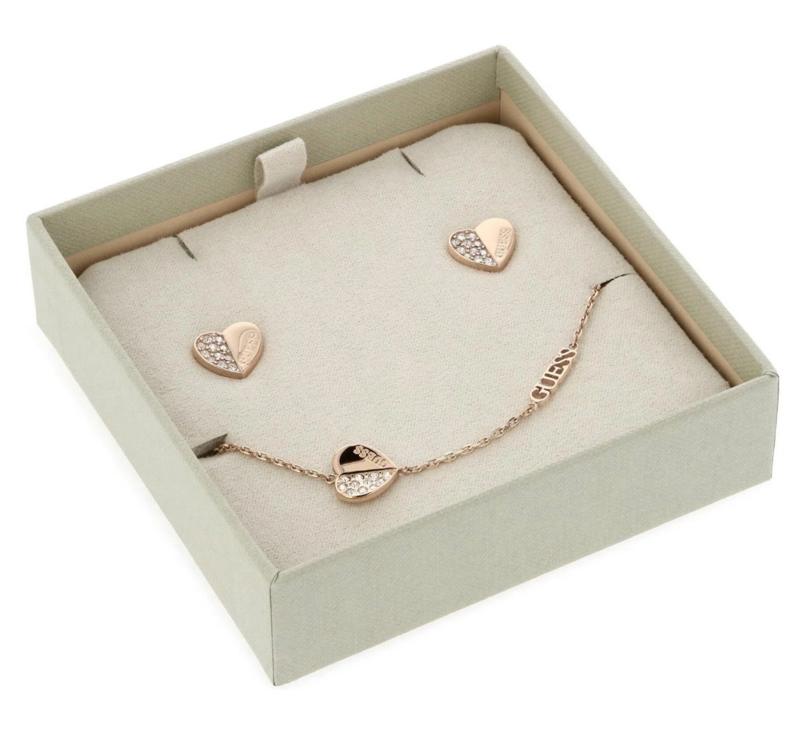 Bracelet et boucles d’oreilles Guess