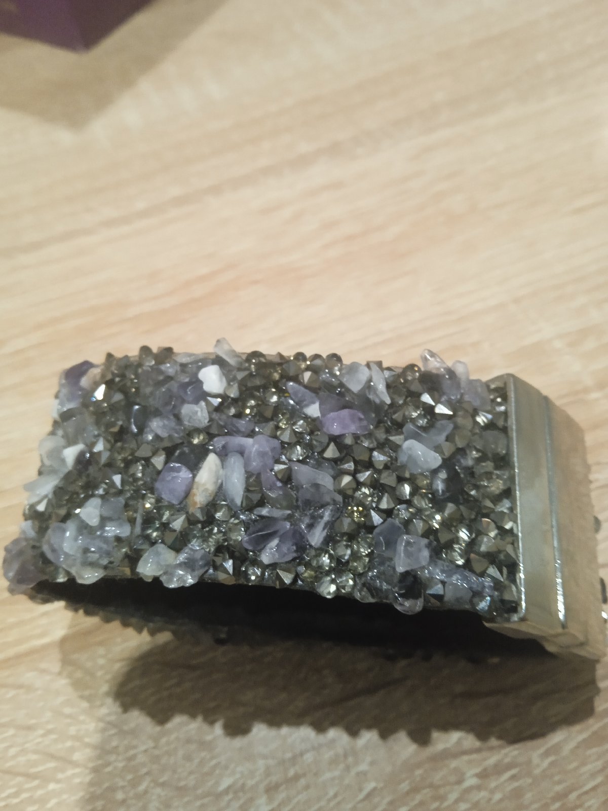 Très beau bracelet améthyste 