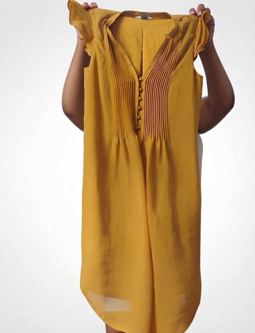 Robe jaune 7lowa 