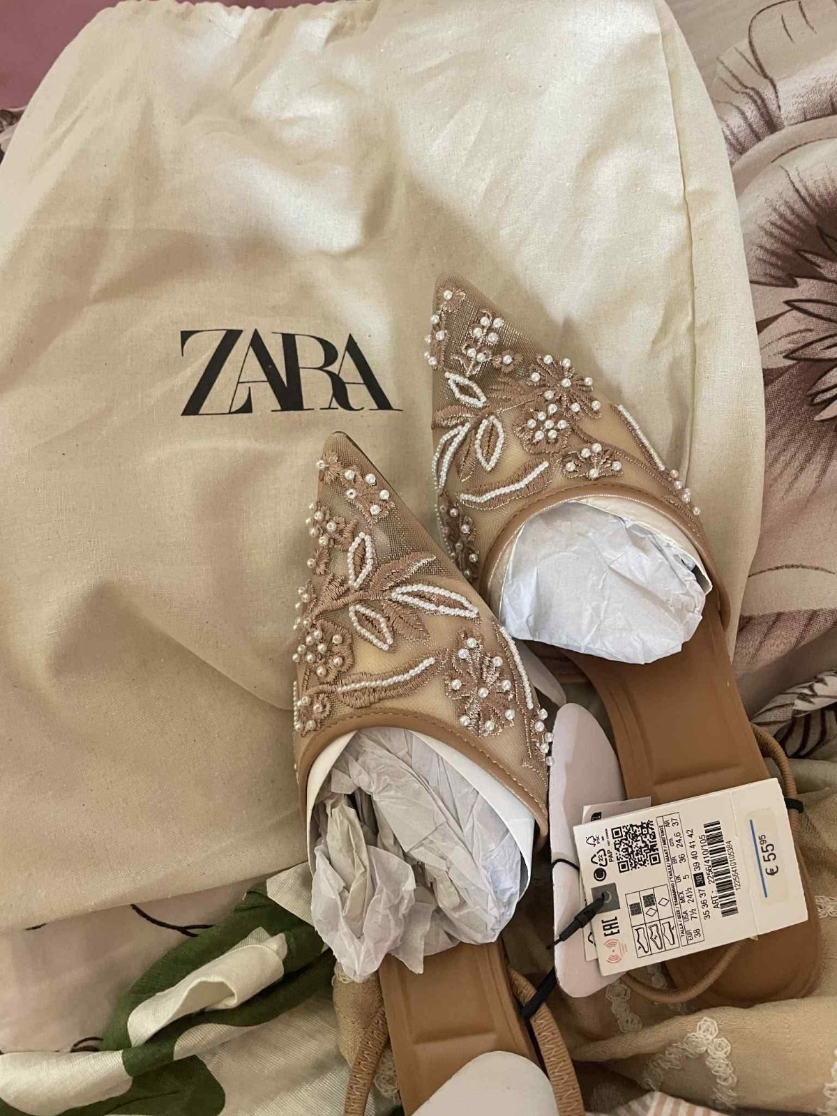 Talon zara neuuf 