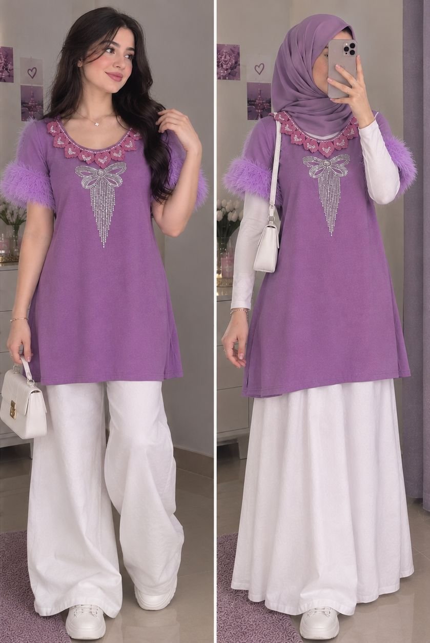 تونيك (robe)💜💜
