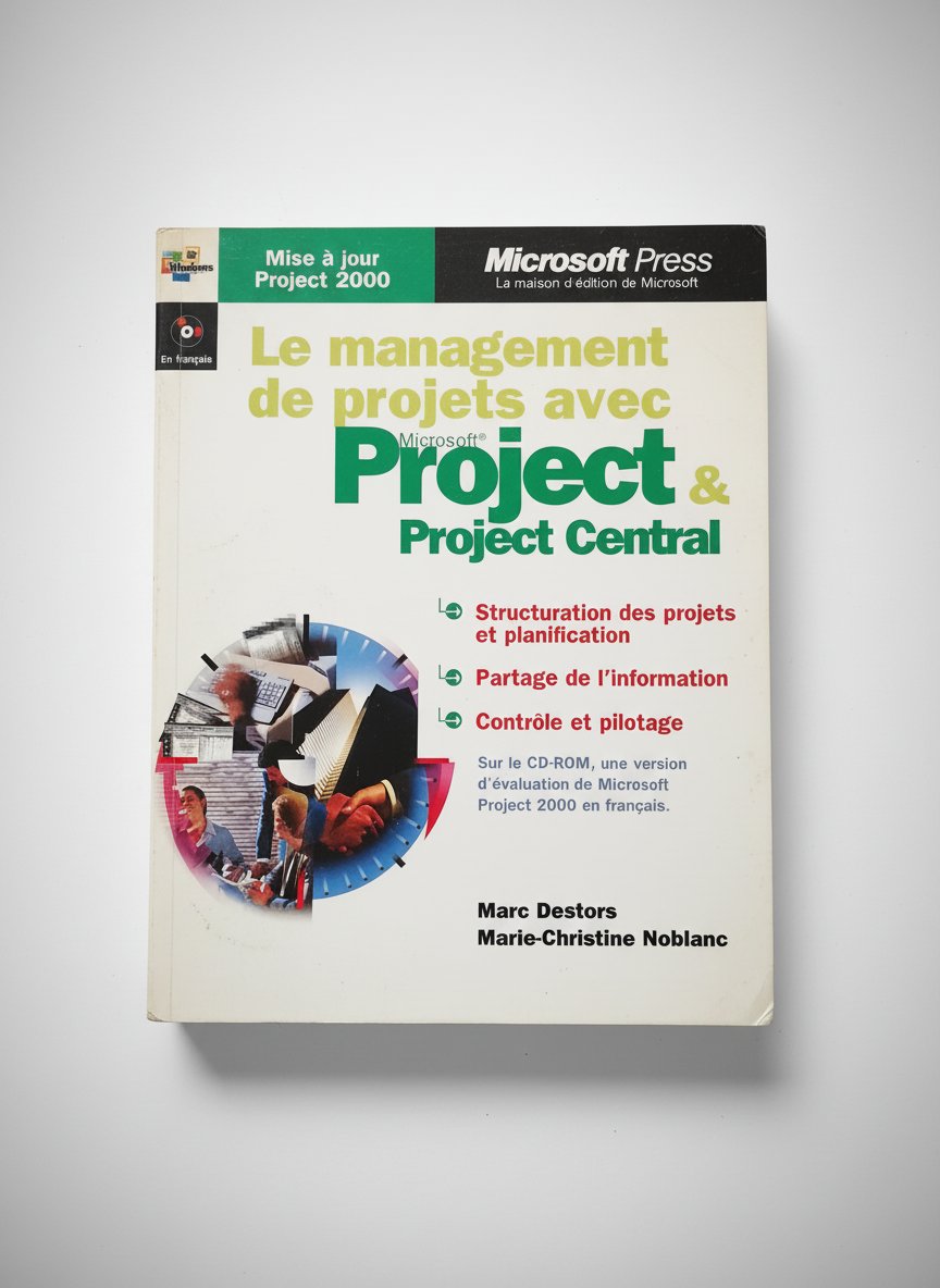 Livre de le management de projets avec Microsoft project central 