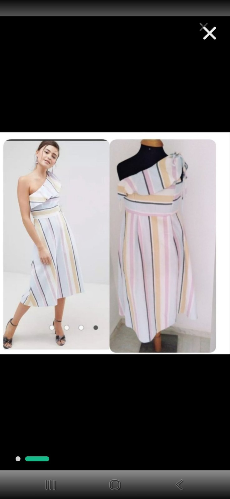 Robe a rayure 