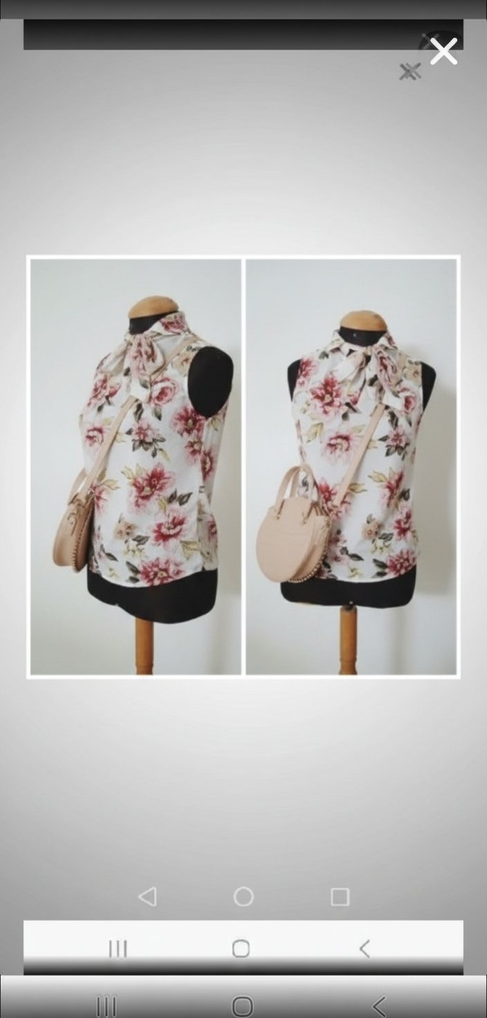 Blouse a fleur 