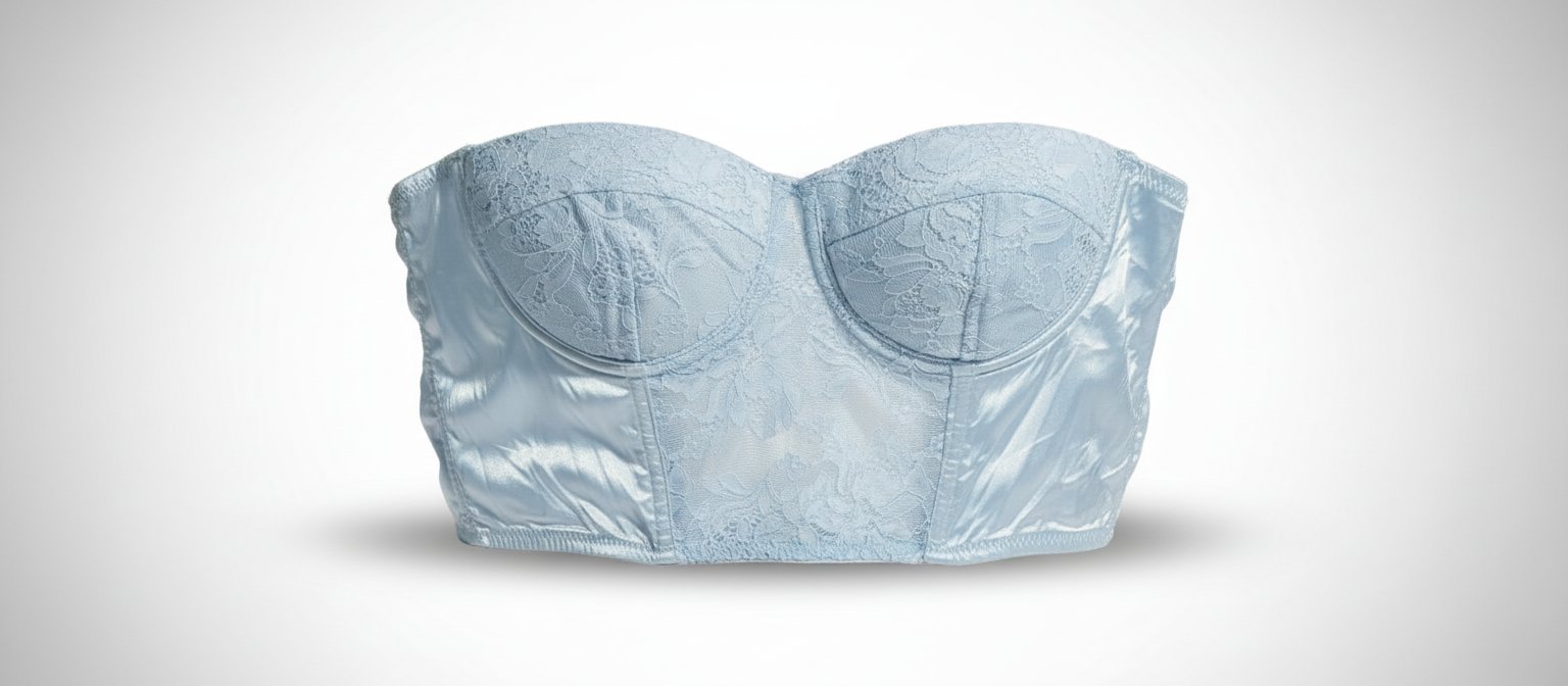 Lace & Satin Corset Top marque Taily wail
