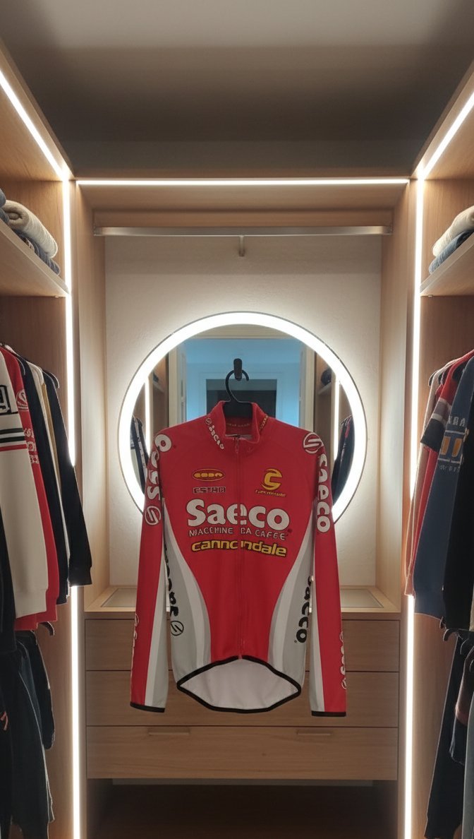 Veste de Cyclisme Professionnelle Saeco 🚴‍♂️