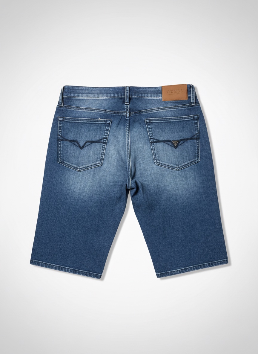 Guess drawstring Denim Jogging Shorts