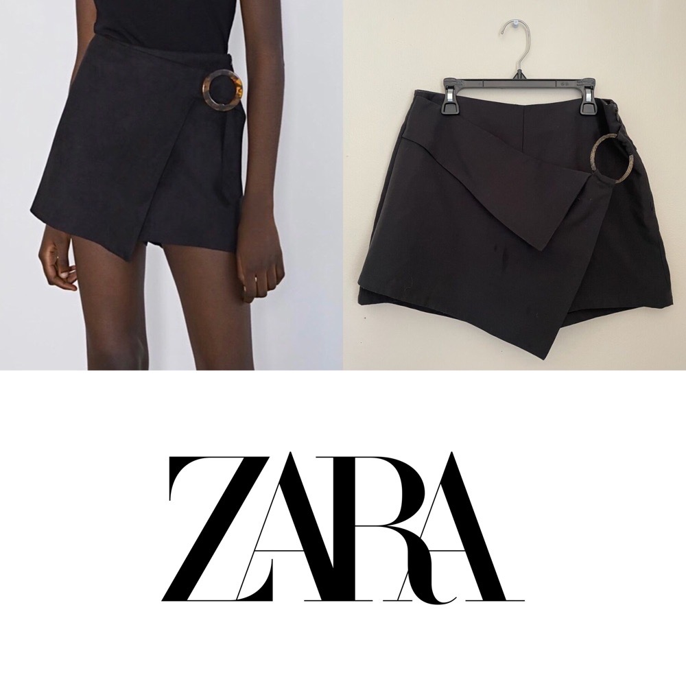 Une jupe short zara