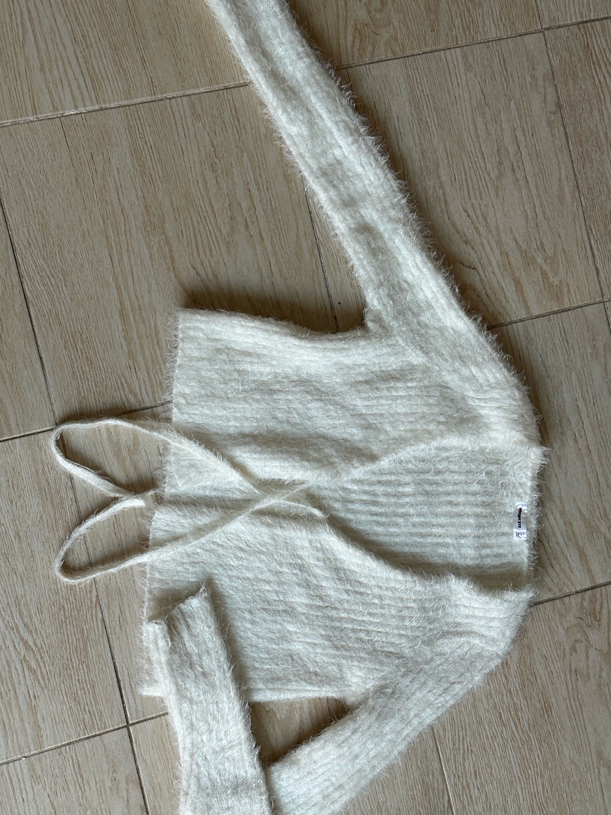 Cardigan fourure