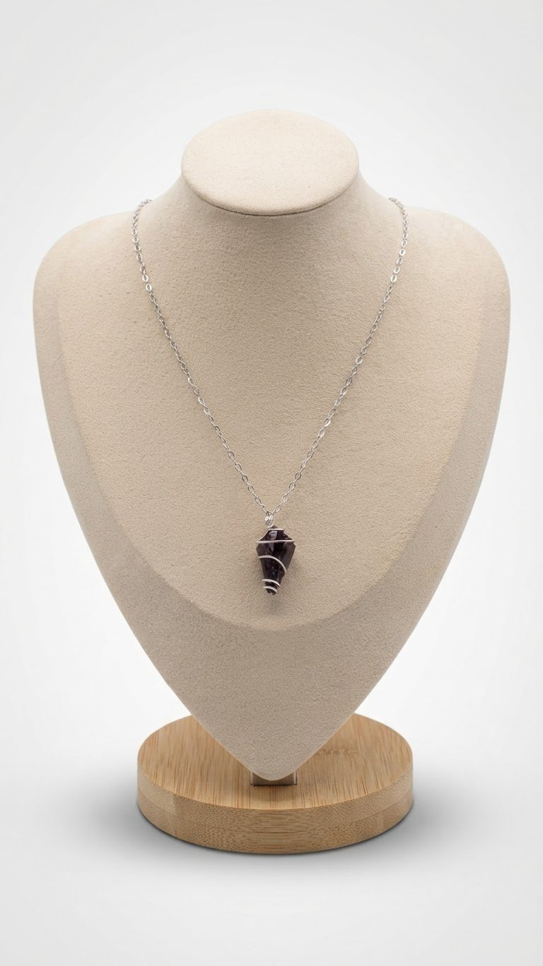 Collier Amethyste brute 