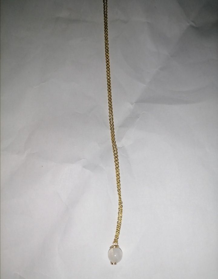 Collier pierre de lune حجر القمر 